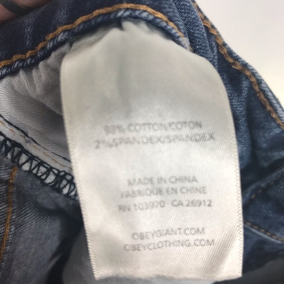 Obey High rise stretchy skinnies - Picture 7 of 7